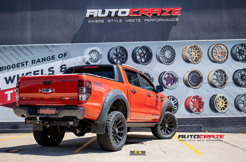 FORD RANGER SIDEWINDER MATTE BLACK